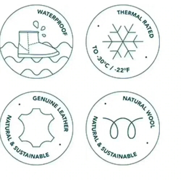 EMU kids brumby lo waterproof winter/snow boots size 4 - Picture 6 of 6